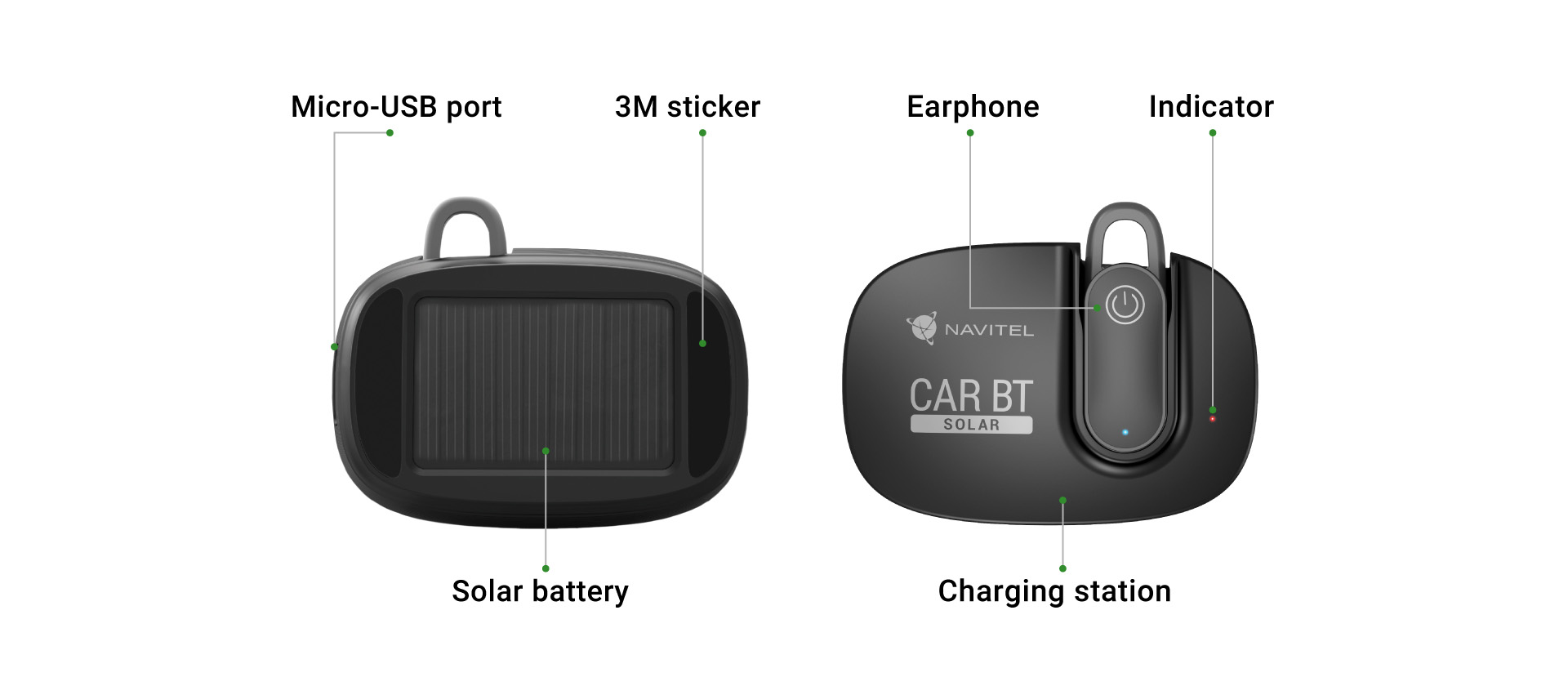 NAVITEL SOLAR CAR BT-6